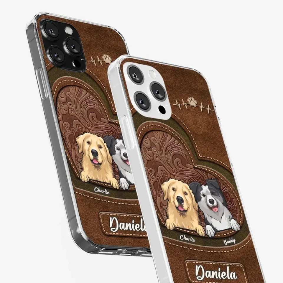 Life Is Better With Dogs - Dog Personalized Custom Clear Phone Case - Gift For Pet Owners, Pet Lovers 4 Life Is Better With Dogs - Dog Personalized Custom Clear Phone Case - Gift For Pet Owners, Pet Lovers - Image 4