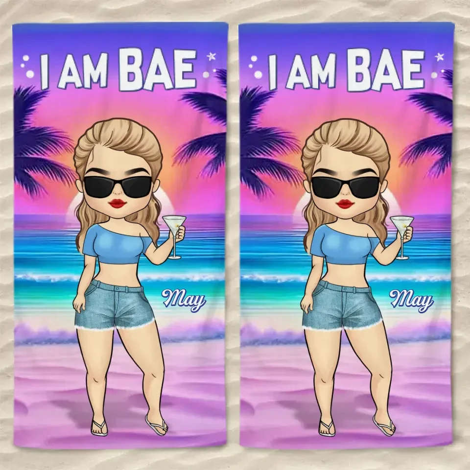 Summer Love Is Like No Other - Couple Personalized Custom Beach Towel - Summer Vacation Gift For Husband Wife, Anniversary 2 Summer Love Is Like No Other - Couple Personalized Custom Beach Towel - Summer Vacation Gift For Husband Wife, Anniversary - Image 2