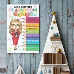 Keep Calm And Follow The Rules - Teacher Personalized Custom Vertical Poster - Gift For Teacher 7 Keep Calm And Follow The Rules - Teacher Personalized Custom Vertical Poster - Gift For Teacher -Pawfect House Store 668649bee04aa