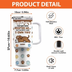 Dogs Fill Your Heart Without Trying - Dog Personalized Custom 3D Inflated Effect Printed 40 Oz Stainless Steel Tumbler With Handle - Gift For Pet Owners, Pet Lovers 7 Dogs Fill Your Heart Without Trying - Dog Personalized Custom 3D Inflated Effect Printed 40 Oz Stainless Steel Tumbler With Handle - Gift For Pet Owners, Pet Lovers -Pawfect House Store 66867a6065378