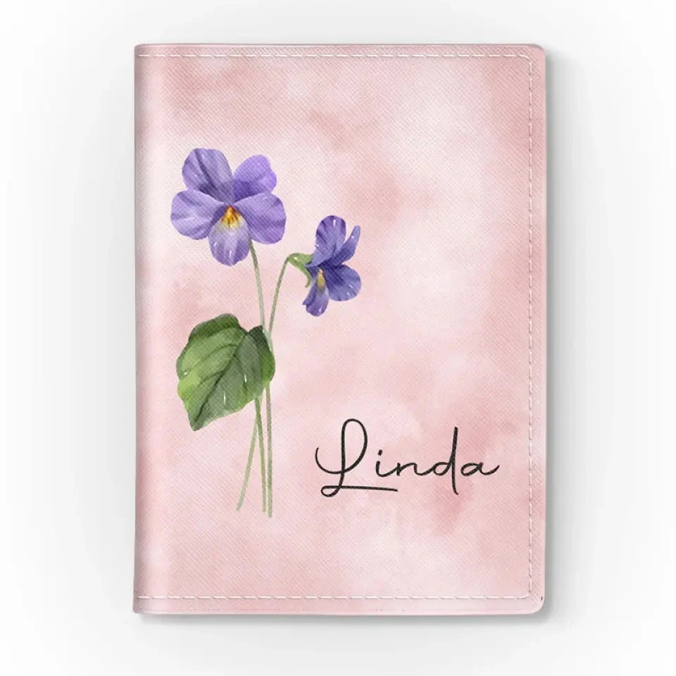 Catch Flights, Not Feelings - Bestie Personalized Custom Passport Cover, Passport Holder - Holiday Vacation Gift, Gift For Best Friends, BFF, Sisters 3 Catch Flights, Not Feelings - Bestie Personalized Custom Passport Cover, Passport Holder - Holiday Vacation Gift, Gift For Best Friends, BFF, Sisters - Image 3