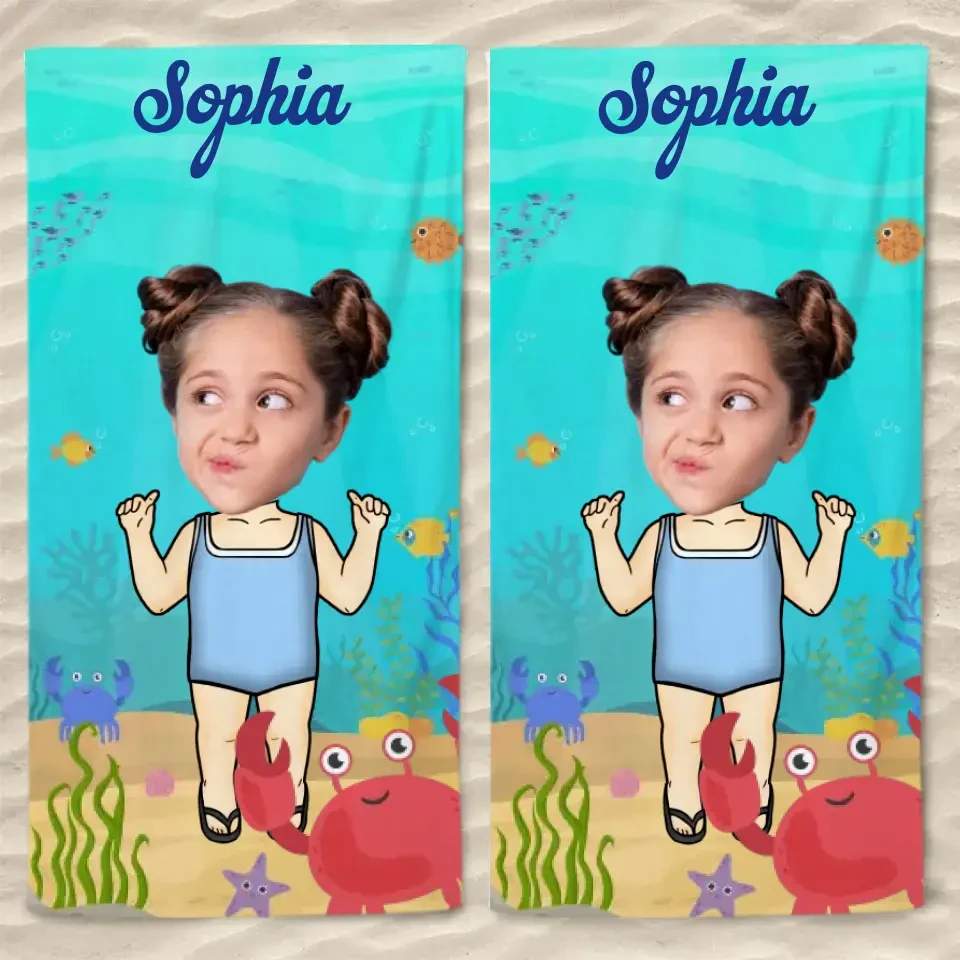 Custom Photo Every Mile, A New Memory - Family Personalized Custom Beach Towel - Summer Vacation Gift, Birthday Pool Party Gift For Family Members 5 Custom Photo Every Mile, A New Memory - Family Personalized Custom Beach Towel - Summer Vacation Gift, Birthday Pool Party Gift For Family Members - Image 5