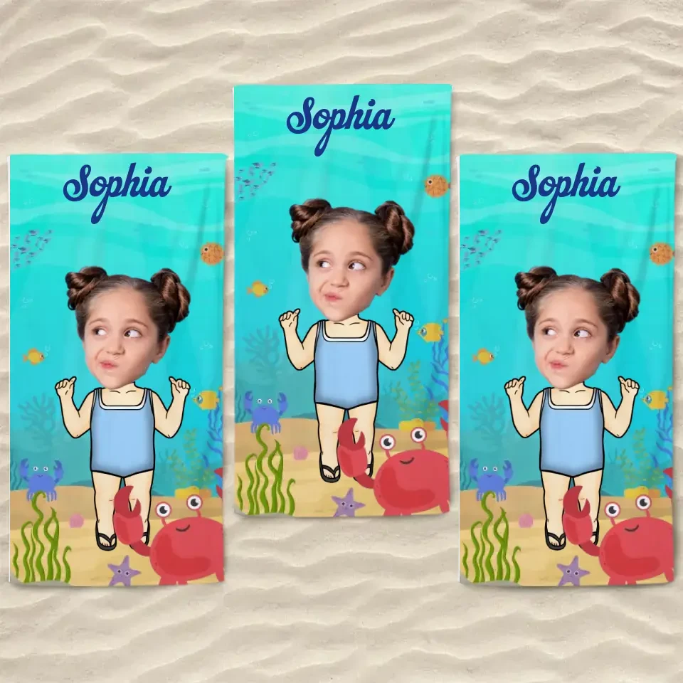 Custom Photo Every Mile, A New Memory - Family Personalized Custom Beach Towel - Summer Vacation Gift, Birthday Pool Party Gift For Family Members 6 Custom Photo Every Mile, A New Memory - Family Personalized Custom Beach Towel - Summer Vacation Gift, Birthday Pool Party Gift For Family Members - Image 6