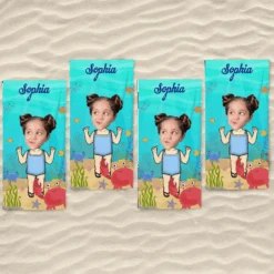 Custom Photo Every Mile, A New Memory - Family Personalized Custom Beach Towel - Summer Vacation Gift, Birthday Pool Party Gift For Family Members 15 Custom Photo Every Mile, A New Memory - Family Personalized Custom Beach Towel - Summer Vacation Gift, Birthday Pool Party Gift For Family Members -Pawfect House Store 66876a0f9f425