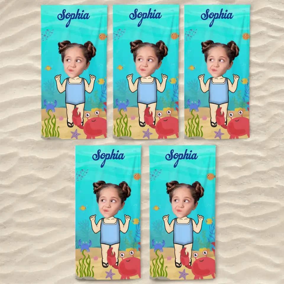 Custom Photo Every Mile, A New Memory - Family Personalized Custom Beach Towel - Summer Vacation Gift, Birthday Pool Party Gift For Family Members 8 Custom Photo Every Mile, A New Memory - Family Personalized Custom Beach Towel - Summer Vacation Gift, Birthday Pool Party Gift For Family Members - Image 8