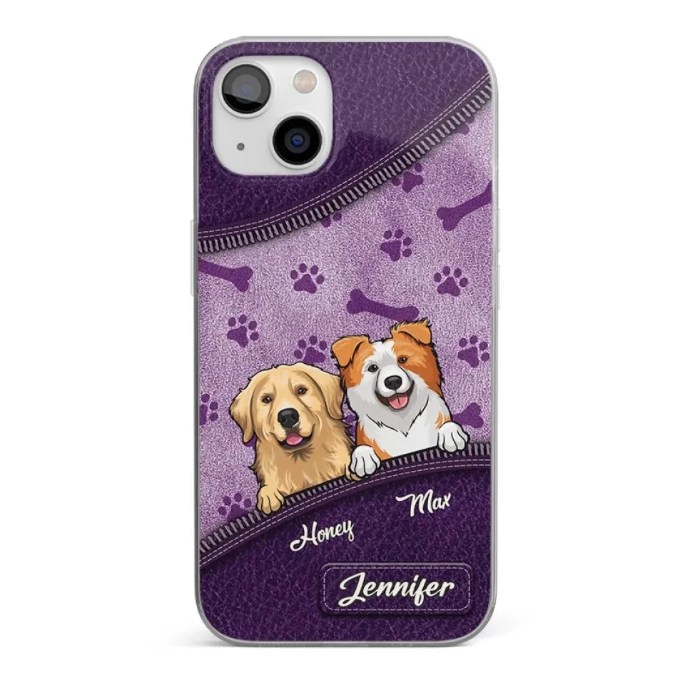 Dogs Have Given Us Their Absolute All - Dog Personalized Custom Clear Phone Case - Gift For Pet Owners, Pet Lovers 1 Dogs Have Given Us Their Absolute All - Dog Personalized Custom Clear Phone Case - Gift For Pet Owners, Pet Lovers