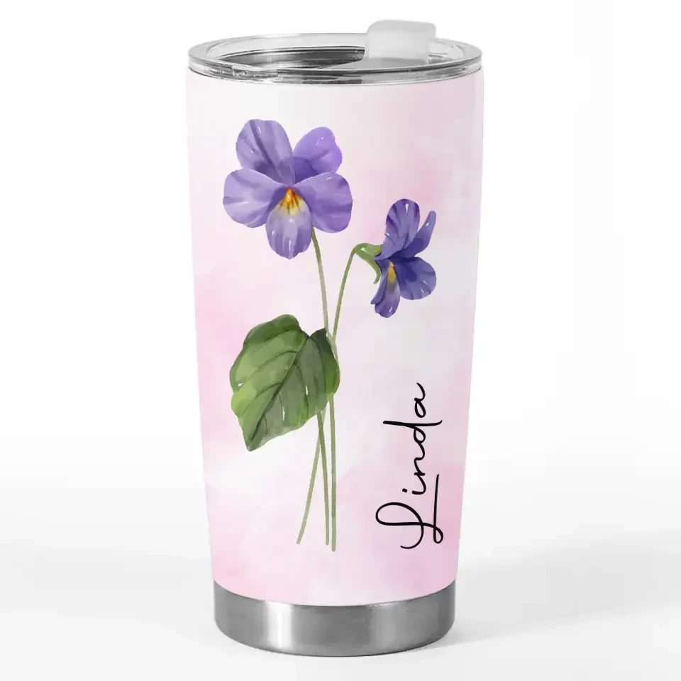 Let Your Soul Bloom - Bestie Personalized Custom Tumbler - Gift For Best Friends, BFF, Sisters 2 Let Your Soul Bloom - Bestie Personalized Custom Tumbler - Gift For Best Friends, BFF, Sisters - Image 2