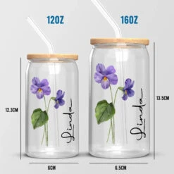 Live Simply Bloom Wildly - Bestie Personalized Custom Glass Cup, Iced Coffee Cup - Gift For Best Friends, BFF, Sisters 10 Live Simply Bloom Wildly - Bestie Personalized Custom Glass Cup, Iced Coffee Cup - Gift For Best Friends, BFF, Sisters -Pawfect House Store 66879f7a1bf8c