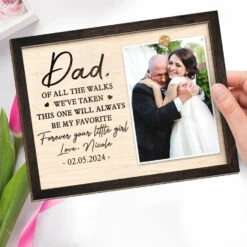 Custom Photo Forever Your Little Girl - Family Personalized Custom 2-Layered Wooden Plaque With Stand - Gift For Dad 6 Custom Photo Forever Your Little Girl - Family Personalized Custom 2-Layered Wooden Plaque With Stand - Gift For Dad -Pawfect House Store 6687b20047f14