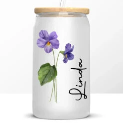 Live Simply Bloom Wildly - Bestie Personalized Custom Glass Cup, Iced Coffee Cup - Gift For Best Friends, BFF, Sisters 11 Live Simply Bloom Wildly - Bestie Personalized Custom Glass Cup, Iced Coffee Cup - Gift For Best Friends, BFF, Sisters -Pawfect House Store 6687b617f06c0