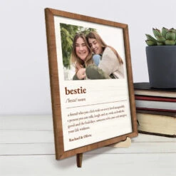 Custom Photo We Go Through Ups And Downs Together - Bestie Personalized Custom 2-Layered Wooden Plaque With Stand - Gift For Best Friends, BFF, Sisters 8 Custom Photo We Go Through Ups And Downs Together - Bestie Personalized Custom 2-Layered Wooden Plaque With Stand - Gift For Best Friends, BFF, Sisters -Pawfect House Store 668b95bfb17ed