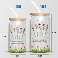 I Would Pick You - Bestie Personalized Custom Glass Cup, Iced Coffee Cup - Gift For Best Friends, BFF, Sisters -Pawfect House Store 668cbbf43ab73