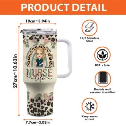 Caring Is The Essence Of Nursing - Nurse Personalized Custom 40 Oz Stainless Steel Tumbler With Handle - Appreciation, Thank You Gift, Nurse Life 7 Caring Is The Essence Of Nursing - Nurse Personalized Custom 40 Oz Stainless Steel Tumbler With Handle - Appreciation, Thank You Gift, Nurse Life -Pawfect House Store 668cbe5e547a1