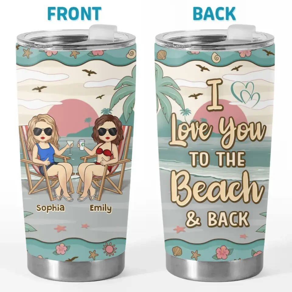 A True Friend Is For Ever A Friend - Bestie Personalized Custom Tumbler - Summer Vacation Gift For Best Friends, BFF, Sisters 2 A True Friend Is For Ever A Friend - Bestie Personalized Custom Tumbler - Summer Vacation Gift For Best Friends, BFF, Sisters - Image 2