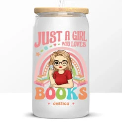 Reading Is Magical - Personalized Custom Glass Cup, Iced Coffee Cup - Gift For Book Lovers 11 Reading Is Magical - Personalized Custom Glass Cup, Iced Coffee Cup - Gift For Book Lovers -Pawfect House Store 668decd38a51d