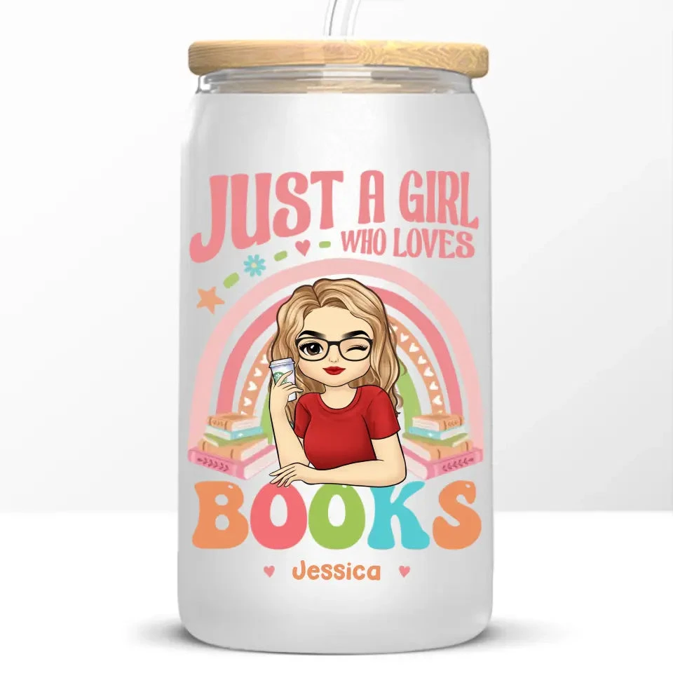 Reading Is Magical - Personalized Custom Glass Cup, Iced Coffee Cup - Gift For Book Lovers 6 Reading Is Magical - Personalized Custom Glass Cup, Iced Coffee Cup - Gift For Book Lovers - Image 6