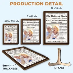 Custom Photo Falling In Love All Over Again - Couple Personalized Custom 2-Layered Wooden Plaque With Stand - Gift For Husband Wife, Anniversary 11 Custom Photo Falling In Love All Over Again - Couple Personalized Custom 2-Layered Wooden Plaque With Stand - Gift For Husband Wife, Anniversary -Pawfect House Store 668f4495c1fcd