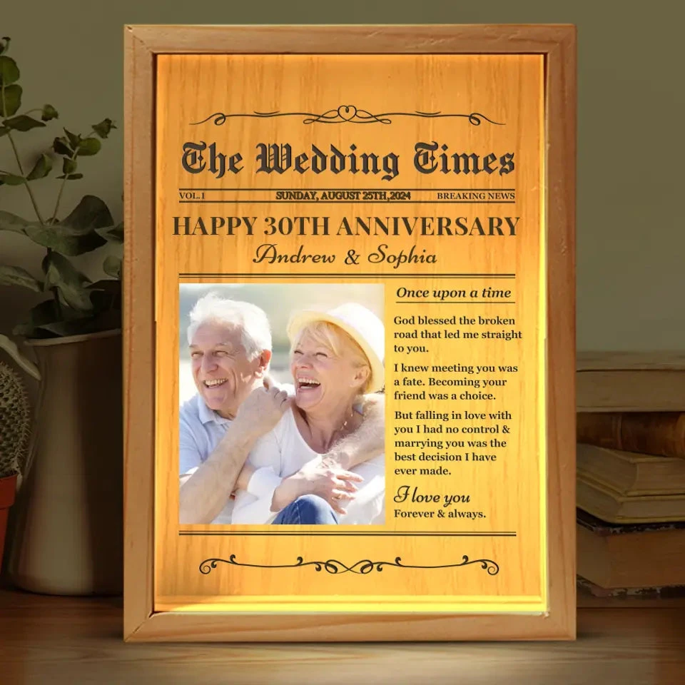 Custom Photo We Are Most Alive When We Are In Love - Couple Personalized Custom Frame Light Box - Gift For Husband Wife, Anniversary 2 Custom Photo We Are Most Alive When We Are In Love - Couple Personalized Custom Frame Light Box - Gift For Husband Wife, Anniversary - Image 2