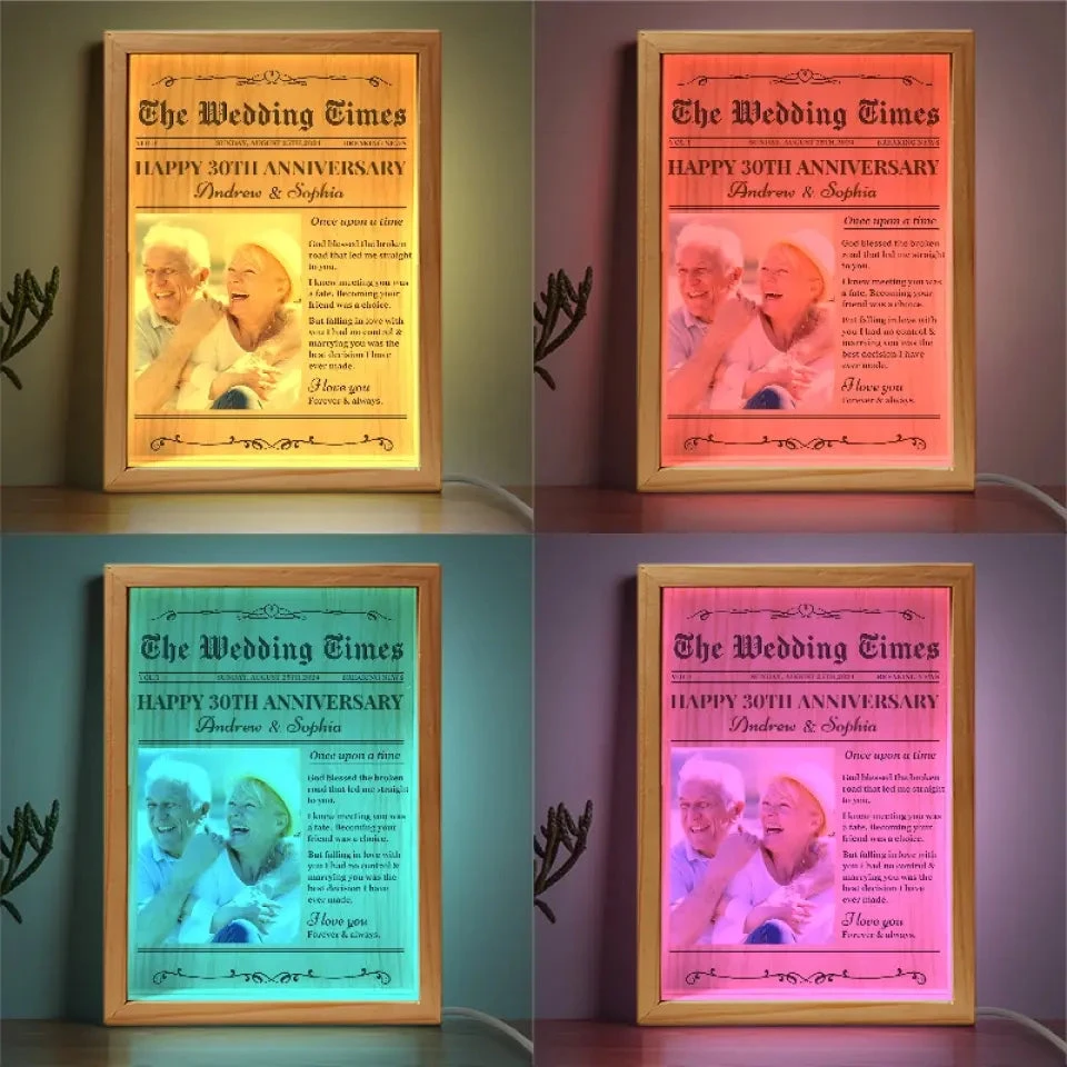 Custom Photo We Are Most Alive When We Are In Love - Couple Personalized Custom Frame Light Box - Gift For Husband Wife, Anniversary 5 Custom Photo We Are Most Alive When We Are In Love - Couple Personalized Custom Frame Light Box - Gift For Husband Wife, Anniversary - Image 5