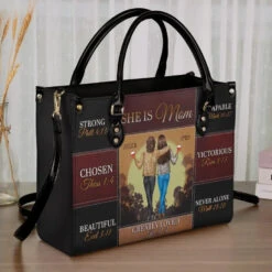 We Are Born Of Love, Love Is Our Mother - Family Personalized Custom Leather Handbag - Gift For Mom, Grandma 8 We Are Born Of Love, Love Is Our Mother - Family Personalized Custom Leather Handbag - Gift For Mom, Grandma -Pawfect House Store 668f7eab7b154
