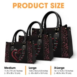 Mommy Knows A Lot, But Grandma Knows Everything - Family Personalized Custom Leather Handbag - Gift For Mom, Grandma 11 Mommy Knows A Lot, But Grandma Knows Everything - Family Personalized Custom Leather Handbag - Gift For Mom, Grandma -Pawfect House Store 668fa4376c2d3