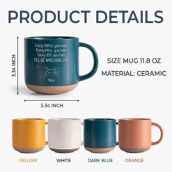 I'll Be Watching You - Dog Personalized Custom Pottery Mug - Gift For Pet Owners, Pet Lovers 13 I'll Be Watching You - Dog Personalized Custom Pottery Mug - Gift For Pet Owners, Pet Lovers -Pawfect House Store 668fbbbd02f6d