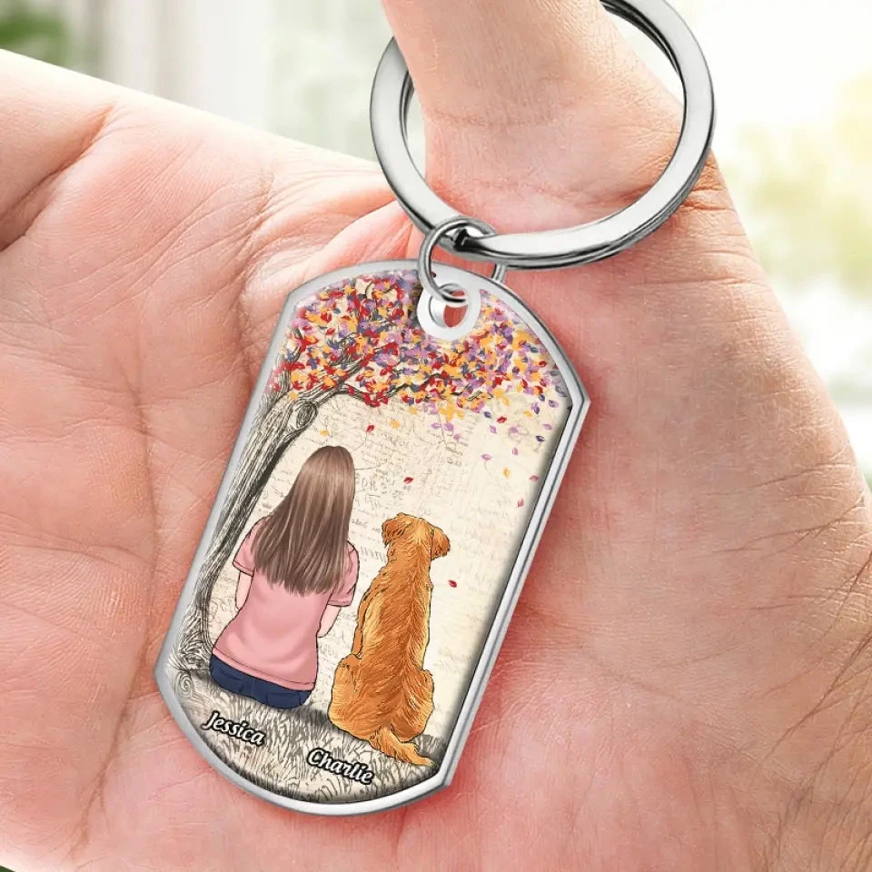 Their Warm Presence And Companionship Will Be Deeply Missed - Memorial Personalized Custom Keychain - Sympathy Gift For Pet Owners, Pet Lovers 3 Their Warm Presence And Companionship Will Be Deeply Missed - Memorial Personalized Custom Keychain - Sympathy Gift For Pet Owners, Pet Lovers - Image 3