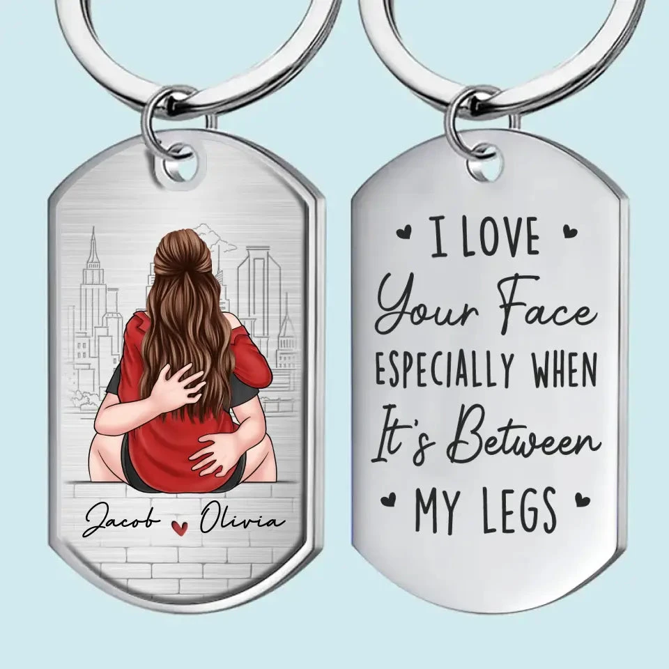 The One Whom My Soul Loves - Couple Personalized Custom Keychain - Gift For Husband Wife, Anniversary 2 The One Whom My Soul Loves - Couple Personalized Custom Keychain - Gift For Husband Wife, Anniversary - Image 2
