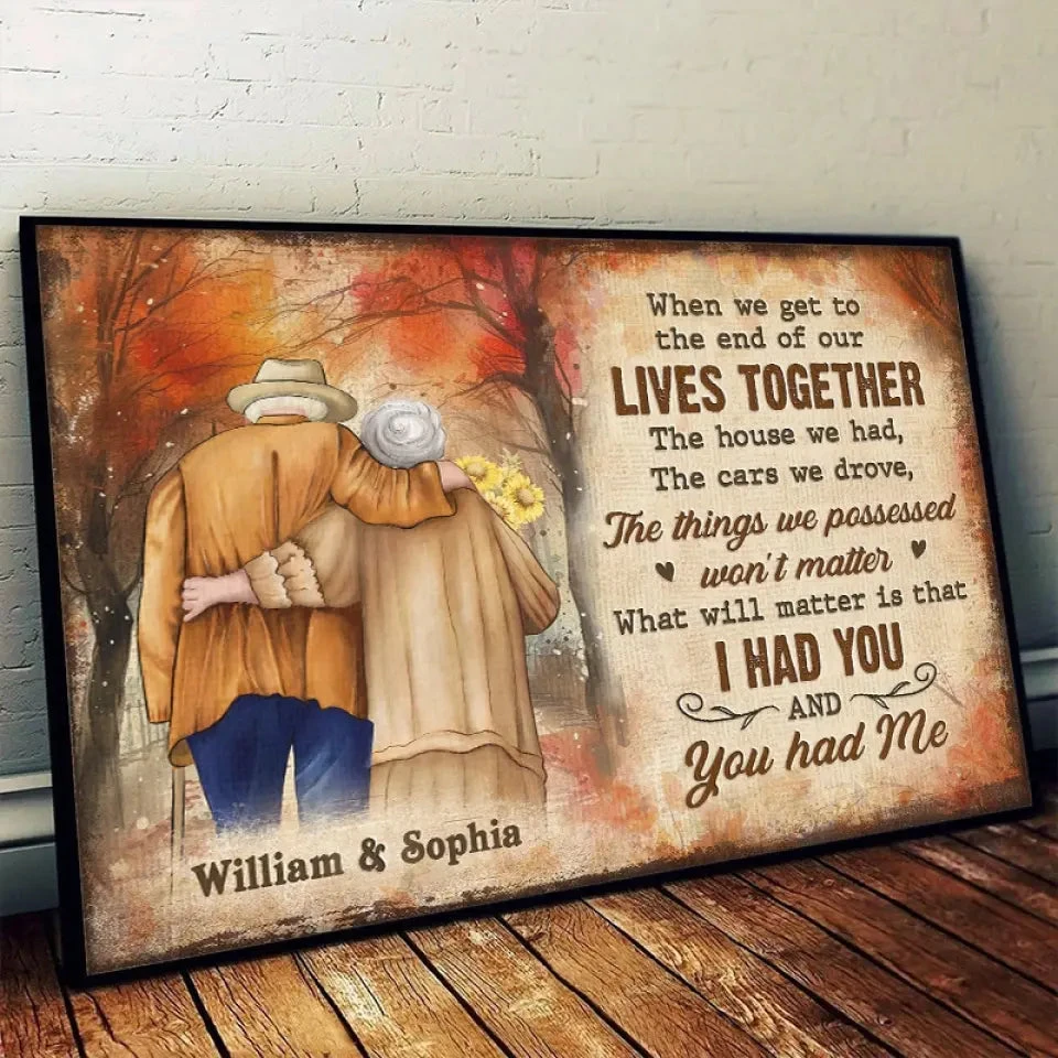 We'll Always Have Each Other - Couple Personalized Custom Horizontal Poster - Gift For Husband Wife, Anniversary 3 We'll Always Have Each Other - Couple Personalized Custom Horizontal Poster - Gift For Husband Wife, Anniversary - Image 3