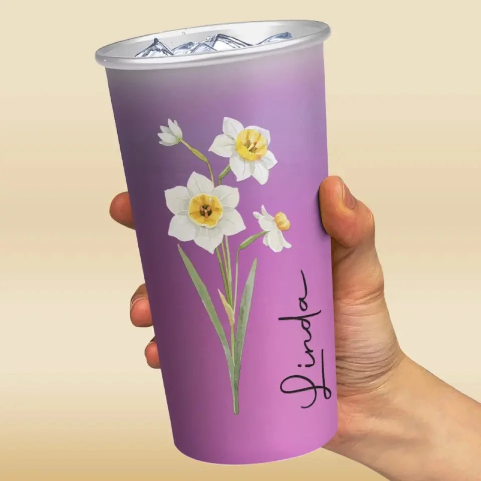 The Sweetest Bloom In The Garden - Bestie Personalized Custom Aluminum Changing Color Cup - Gift For Yourself, Best Friends, BFF, Sisters 3 The Sweetest Bloom In The Garden - Bestie Personalized Custom Aluminum Changing Color Cup - Gift For Yourself, Best Friends, BFF, Sisters - Image 3