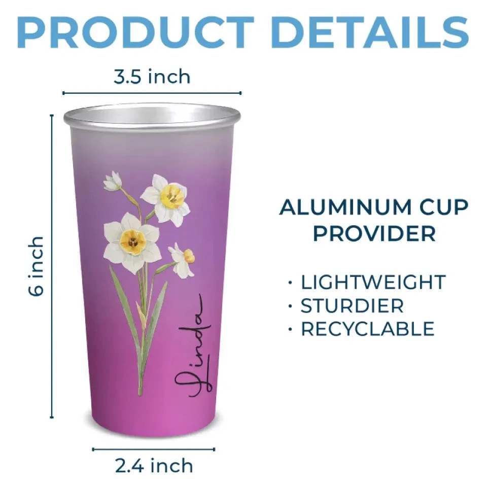 The Sweetest Bloom In The Garden - Bestie Personalized Custom Aluminum Changing Color Cup - Gift For Yourself, Best Friends, BFF, Sisters 5 The Sweetest Bloom In The Garden - Bestie Personalized Custom Aluminum Changing Color Cup - Gift For Yourself, Best Friends, BFF, Sisters - Image 5