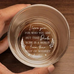 I Love You For Who You Are - Couple Personalized Custom Whiskey Glass - Gift For Husband Wife, Anniversary 9 I Love You For Who You Are - Couple Personalized Custom Whiskey Glass - Gift For Husband Wife, Anniversary -Pawfect House Store 6694e48c9f722