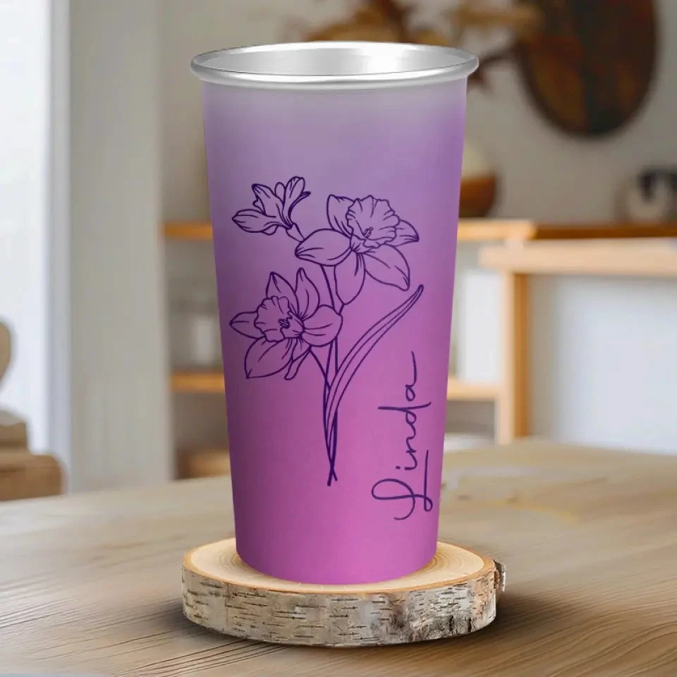 Life Is A Garden, And Love Is The Flower - Bestie Personalized Custom Aluminum Changing Color Cup - Gift For Yourself, Best Friends, BFF, Sisters 1 Life Is A Garden, And Love Is The Flower - Bestie Personalized Custom Aluminum Changing Color Cup - Gift For Yourself, Best Friends, BFF, Sisters