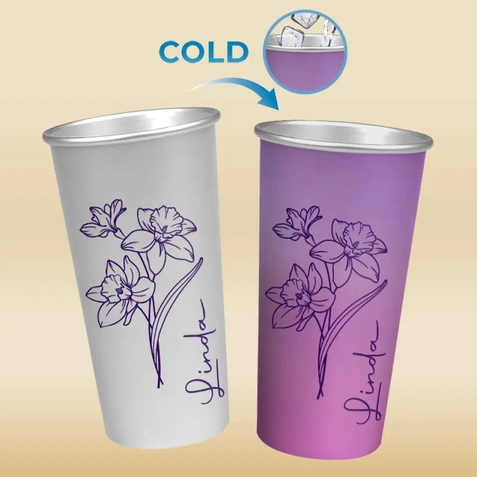 Life Is A Garden, And Love Is The Flower - Bestie Personalized Custom Aluminum Changing Color Cup - Gift For Yourself, Best Friends, BFF, Sisters 4 Life Is A Garden, And Love Is The Flower - Bestie Personalized Custom Aluminum Changing Color Cup - Gift For Yourself, Best Friends, BFF, Sisters - Image 4