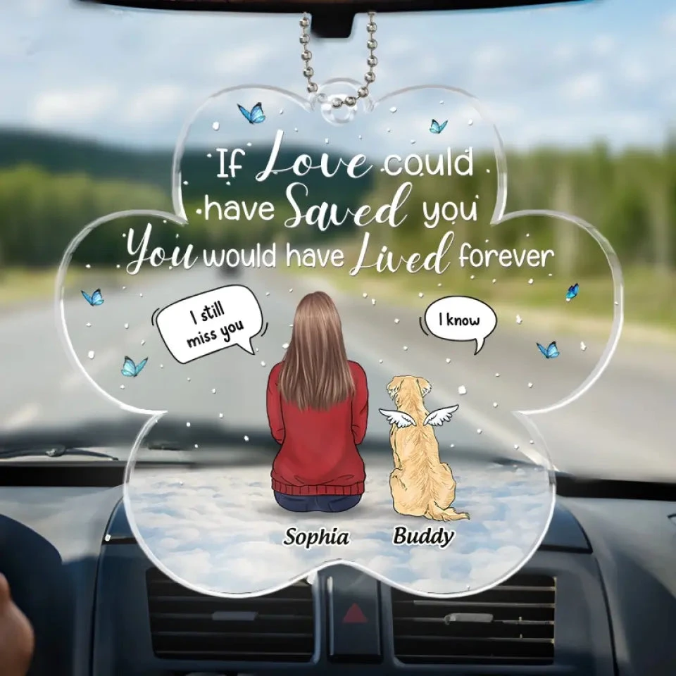 The Bond With Pets Is As Lasting As The Ties Of The Earth - Memorial Personalized Custom Car Ornament - Acrylic Custom Shaped - Sympathy Gift For Pet Owners, Pet Lovers 1 The Bond With Pets Is As Lasting As The Ties Of The Earth - Memorial Personalized Custom Car Ornament - Acrylic Custom Shaped - Sympathy Gift For Pet Owners, Pet Lovers