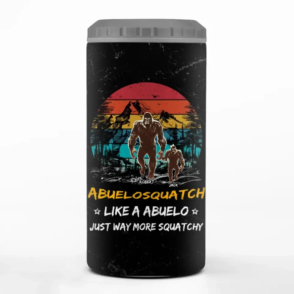 A Dad Like Me Is Hard To Find- Family Personalized Custom 4 In 1 Can Cooler Tumbler - Gift For Dad, Grandpa 2 A Dad Like Me Is Hard To Find- Family Personalized Custom 4 In 1 Can Cooler Tumbler - Gift For Dad, Grandpa - Image 2