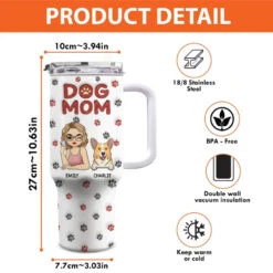 Pets Fill Your Heart - Dog & Cat Personalized Custom 3D Inflated Effect Printed 40 Oz Stainless Steel Tumbler With Handle - Gift For Pet Owners, Pet Lovers 7 Pets Fill Your Heart - Dog & Cat Personalized Custom 3D Inflated Effect Printed 40 Oz Stainless Steel Tumbler With Handle - Gift For Pet Owners, Pet Lovers -Pawfect House Store 669738389faa9