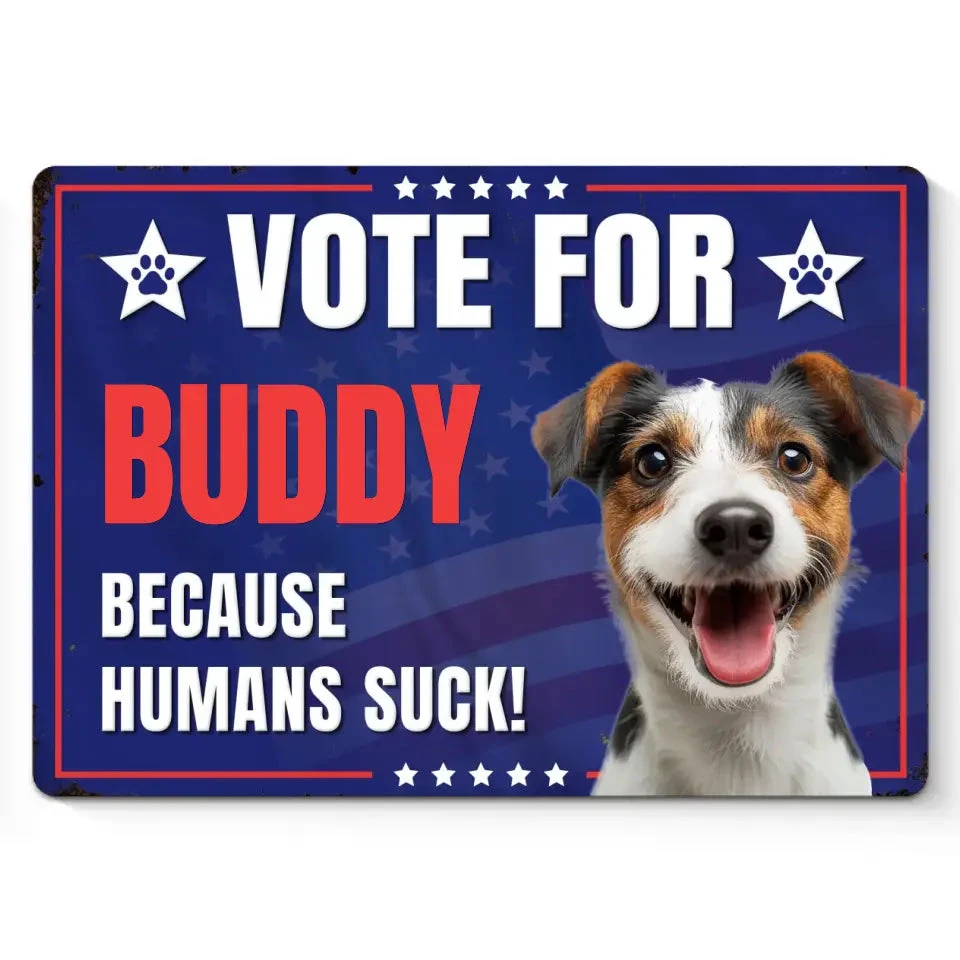 Custom Photo More Treats, Less Squirrels - Dog & Cat Personalized Custom Home Decor Metal Sign - House Warming Gift For Pet Owners, Pet Lovers 2 Custom Photo More Treats, Less Squirrels - Dog & Cat Personalized Custom Home Decor Metal Sign - House Warming Gift For Pet Owners, Pet Lovers - Image 2