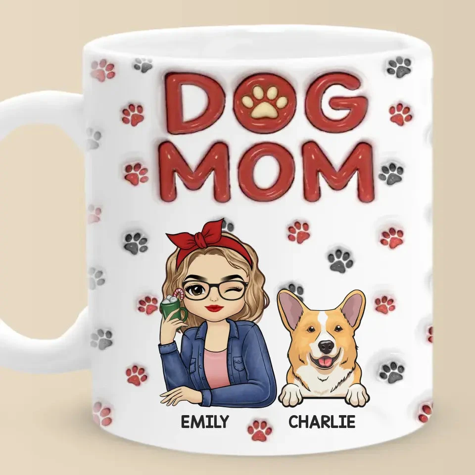 Life Is Hard, Pets Make It Better - Dog & Cat Personalized Custom 3D Inflated Effect Printed Mug - Gift For Pet Owners, Pet Lovers 6 Life Is Hard, Pets Make It Better - Dog & Cat Personalized Custom 3D Inflated Effect Printed Mug - Gift For Pet Owners, Pet Lovers - Image 6