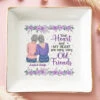 Ancient Hearts, Eternal Friends - Bestie Personalized Custom Jewelry Dish - Gift For Best Friends, BFF, Sisters