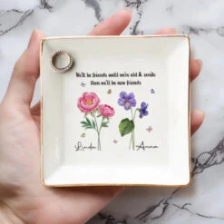 We'll Be Friends Until We're Old And Senile - Bestie Personalized Custom Jewelry Dish - Gift For Best Friends, BFF, Sisters 8 We'll Be Friends Until We're Old And Senile - Bestie Personalized Custom Jewelry Dish - Gift For Best Friends, BFF, Sisters -Pawfect House Store 669ddf10a2d02