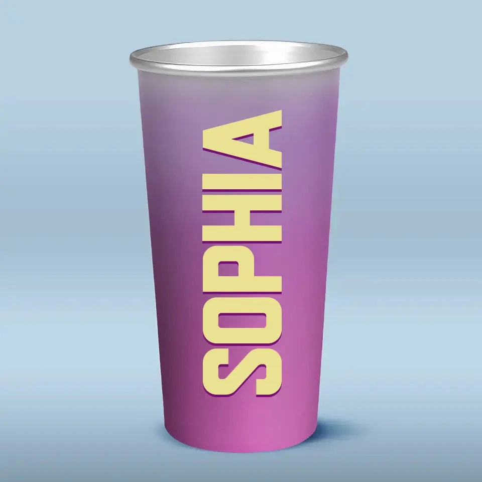 You're Already Everything - Bestie Personalized Custom Aluminum Changing Color Cup - Gift For Yourself, Best Friends, BFF, Sisters 2 You're Already Everything - Bestie Personalized Custom Aluminum Changing Color Cup - Gift For Yourself, Best Friends, BFF, Sisters - Image 2