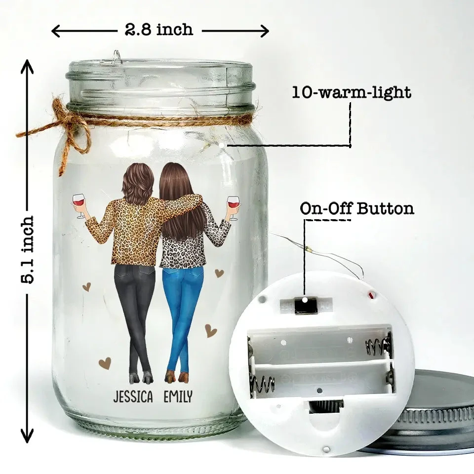 Follow Your Dreams, Believe In Yourself - Family Personalized Custom Mason Jar Light - Gift For Mom, Daughter 5 Follow Your Dreams, Believe In Yourself - Family Personalized Custom Mason Jar Light - Gift For Mom, Daughter - Image 5