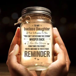 Follow Your Dreams, Believe In Yourself - Family Personalized Custom Mason Jar Light - Gift For Mom, Daughter 11 Follow Your Dreams, Believe In Yourself - Family Personalized Custom Mason Jar Light - Gift For Mom, Daughter -Pawfect House Store 66a065f28d2b2