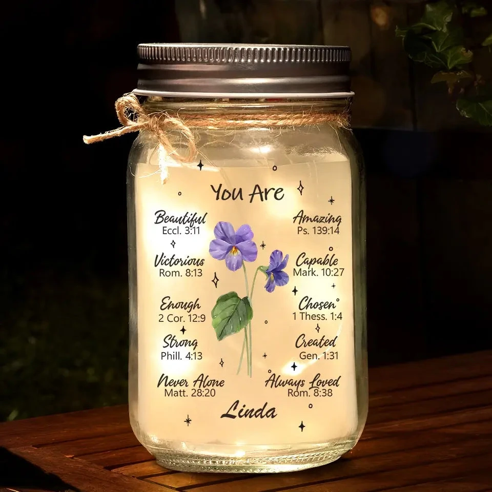 You Are Always Loved - Bestie Personalized Custom Mason Jar Light - Gift For Best Friends, BFF, Sisters 1 You Are Always Loved - Bestie Personalized Custom Mason Jar Light - Gift For Best Friends, BFF, Sisters