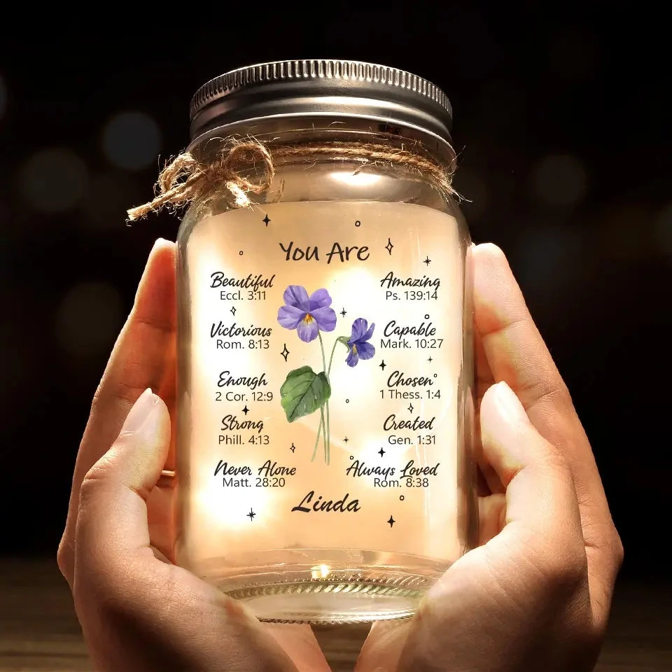 You Are Always Loved - Bestie Personalized Custom Mason Jar Light - Gift For Best Friends, BFF, Sisters 6 You Are Always Loved - Bestie Personalized Custom Mason Jar Light - Gift For Best Friends, BFF, Sisters - Image 6