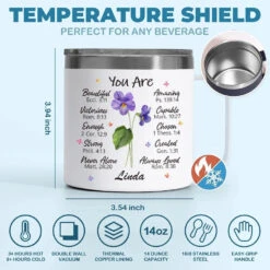 A Friend Is One Soul Abiding In Two Bodies - Bestie Personalized Custom 14oz Stainless Steel Tumbler With Handle - Gift For Best Friends, BFF, Sisters 9 A Friend Is One Soul Abiding In Two Bodies - Bestie Personalized Custom 14oz Stainless Steel Tumbler With Handle - Gift For Best Friends, BFF, Sisters -Pawfect House Store 66a1d5937b854