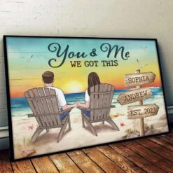 I Need You Like A Heart Needs A Beat - Couple Personalized Custom Horizontal Poster - Gift For Husband Wife, Anniversary 5 I Need You Like A Heart Needs A Beat - Couple Personalized Custom Horizontal Poster - Gift For Husband Wife, Anniversary -Pawfect House Store 66a207c890b73