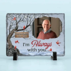 Custom Photo We're Always With You - Memorial Personalized Custom Rectangle Shaped Stone With Stand - Sympathy Gift For Family Members 8 Custom Photo We're Always With You - Memorial Personalized Custom Rectangle Shaped Stone With Stand - Sympathy Gift For Family Members -Pawfect House Store 66a331405acc7