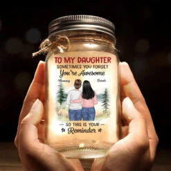 I Hope You Believe In Yourself As Much As I Believe In You - Family Personalized Custom Mason Jar Light - Gift For Mom, Daughter 11 I Hope You Believe In Yourself As Much As I Believe In You - Family Personalized Custom Mason Jar Light - Gift For Mom, Daughter -Pawfect House Store 66a33298800ef